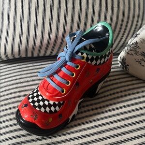 Colorful Ceramic Sneaker Piggy Bank